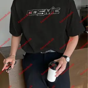 Unisex Cosmic Baskılı Tshirt Beyaz