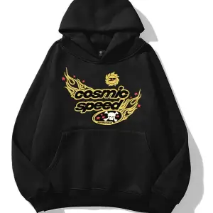 Unisex Cosmic Speed Sweatshirt Siyah