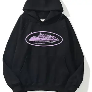ünisex crtz mountaın purple hoodie