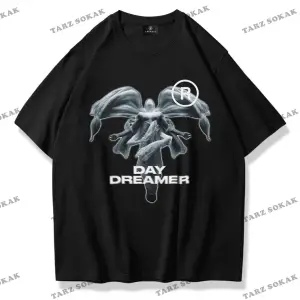 Unisex Day Dreamer Tshirt Siyah