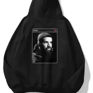 Unisex Drake Scorpion PS2 Sweatshirt Siyah