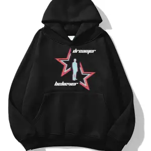 Unisex Dreamer Believer Sweatshirt Siyah