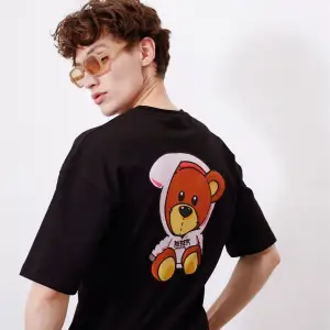 Unisex Drew Bear Beyaz Tshirt