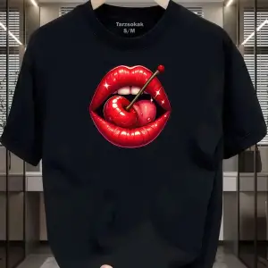UNİSEX Dudak Lips T-shirt