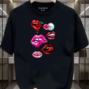 UNİSEX Dudak Lips T-shirt