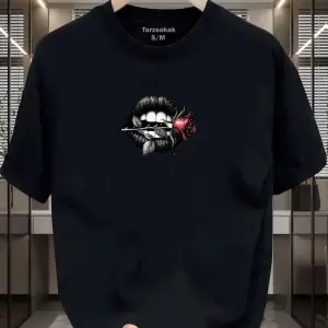 UNİSEX Dudak Lips T-shirt