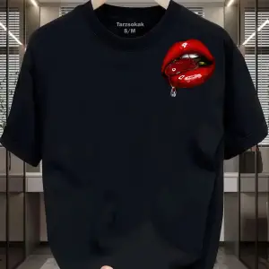 UNİSEX Dudak Lips T-shirt