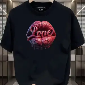 UNİSEX Dudak Lips T-shirt