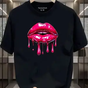 UNİSEX Dudak Lips T-shirt