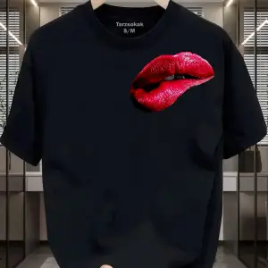 UNİSEX Dudak Lips T-shirt