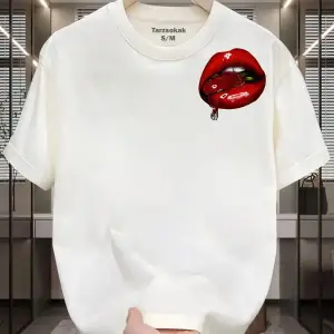 UNİSEX Dudak Lips T-shirt