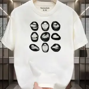 UNİSEX Dudak Lips T-shirt