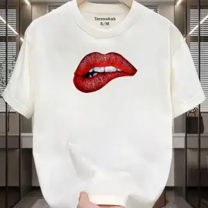 UNİSEX Dudak Lips T-shirt