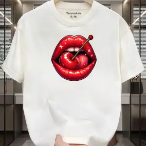UNİSEX Dudak Lips T-shirt