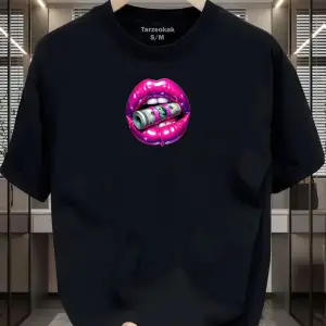 UNİSEX Dudak Lips T-shirt