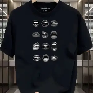 UNİSEX Dudak Lips T-shirt