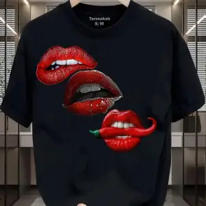 UNİSEX Dudak Lips T-shirt