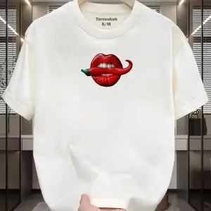 UNİSEX Dudak Lips T-shirt