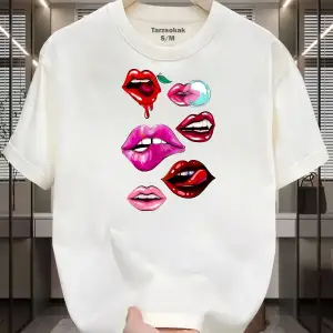 UNİSEX Dudak Lips T-shirt