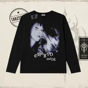 Unisex Embryo Biskilet Yaka  Long Sleeve Beyaz