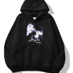 Unisex Embryo By Sweatshirt Hoodie Siyah