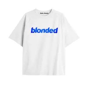 Unisex Erkek Kadın Blond Frank Ocean Beyaz T-SHIRT