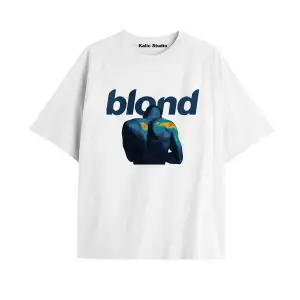 Unisex Erkek Kadın Blond Frank Ocean Beyaz T-SHIRT