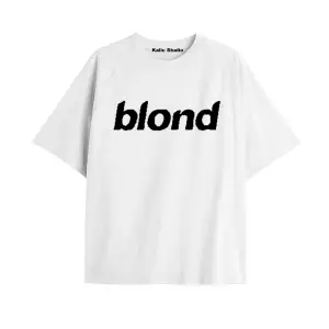 Unisex Erkek Kadın Blond Frank Ocean Beyaz T-SHIRT