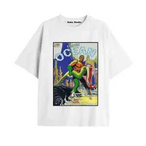 Unisex Erkek Kadın Blond Frank Ocean Beyaz T-SHIRT