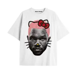 Unisex Erkek Kadın Blond Frank Ocean Beyaz T-SHIRT