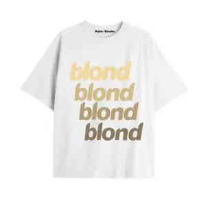 Unisex Erkek Kadın Blond Frank Ocean Beyaz T-SHIRT