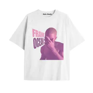 Unisex Erkek Kadın Blond Frank Ocean Beyaz T-SHIRT