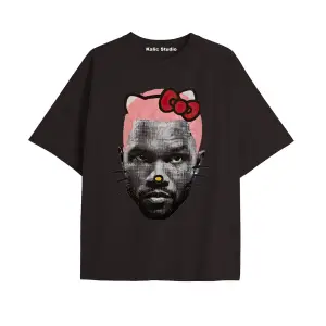 Unisex Erkek Kadın Blond Frank Ocean Siyah T-SHIRT