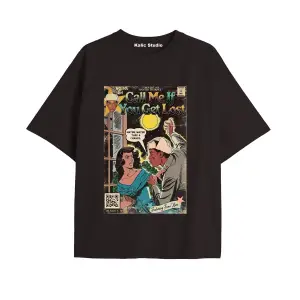 Unisex Erkek Kadın Blond Frank Ocean Siyah T-SHIRT