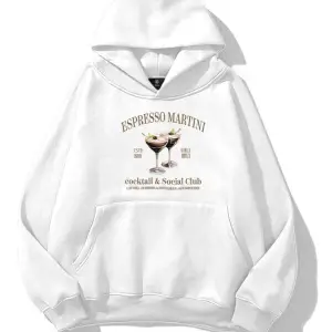 Unisex Espresso Martini Sweatshirt Beyaz