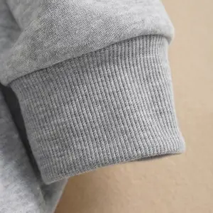 Unisex Essentials Yazı Baskılı Bisiklet Yaka Sweatshirt Beyaz