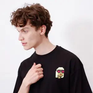 Unisex Fashionista Siyah Tshirt