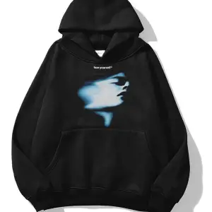 Unisex Fear Yourself Sweatshirt Hoodie Siyah