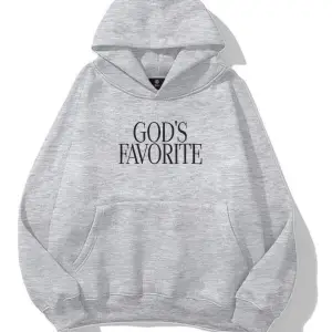 Unisex Gods Favorite Sweatshirt Gri