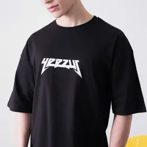 Unisex God Wants You Yeezus Siyah Tshirt