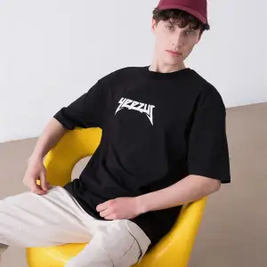 Unisex God Wants You Yeezus Siyah Tshirt