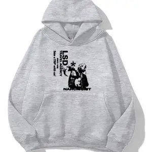 ünisex gri playboi carti oversize sweatshirt