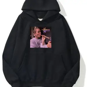 Unisex Hannah Montana Sweatshirt Hoodie Siyah