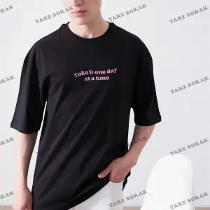 Unisex Happy Life Beyaz