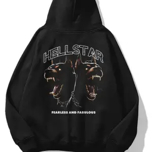 Unisex Hellstar Sweatshirt Siyah