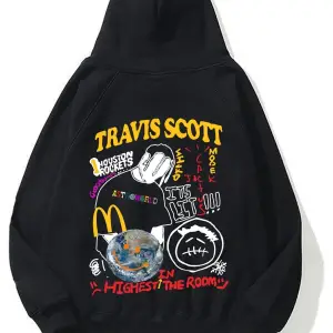 Unisex Highest In The Room Sweatshirt Siyah