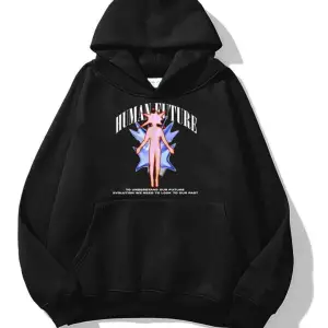 Unisex Human Future Sweatshirt Siyah