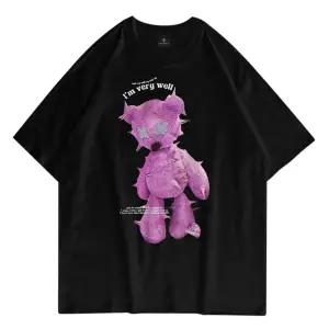 Unisex Im Very Well Siyah Tshirt