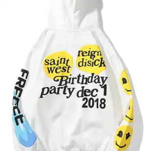 Unisex Its My Birthday Beyaz Sweatshirt