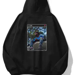 Unisex J.Cole Forest Hills PS2 Sweatshirt Siyah